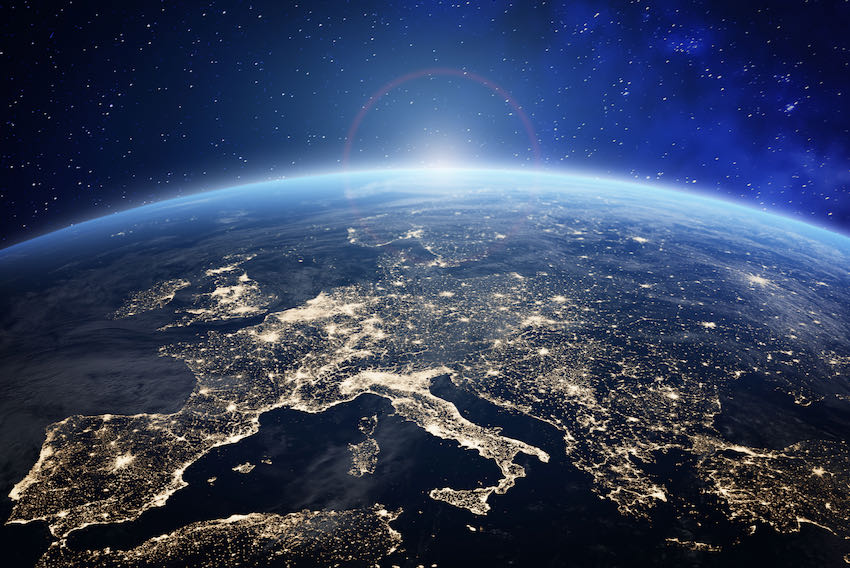 Europe from space