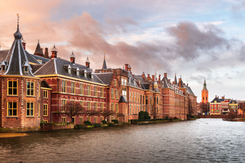 The Hague, Netherlands at the Binnenhof